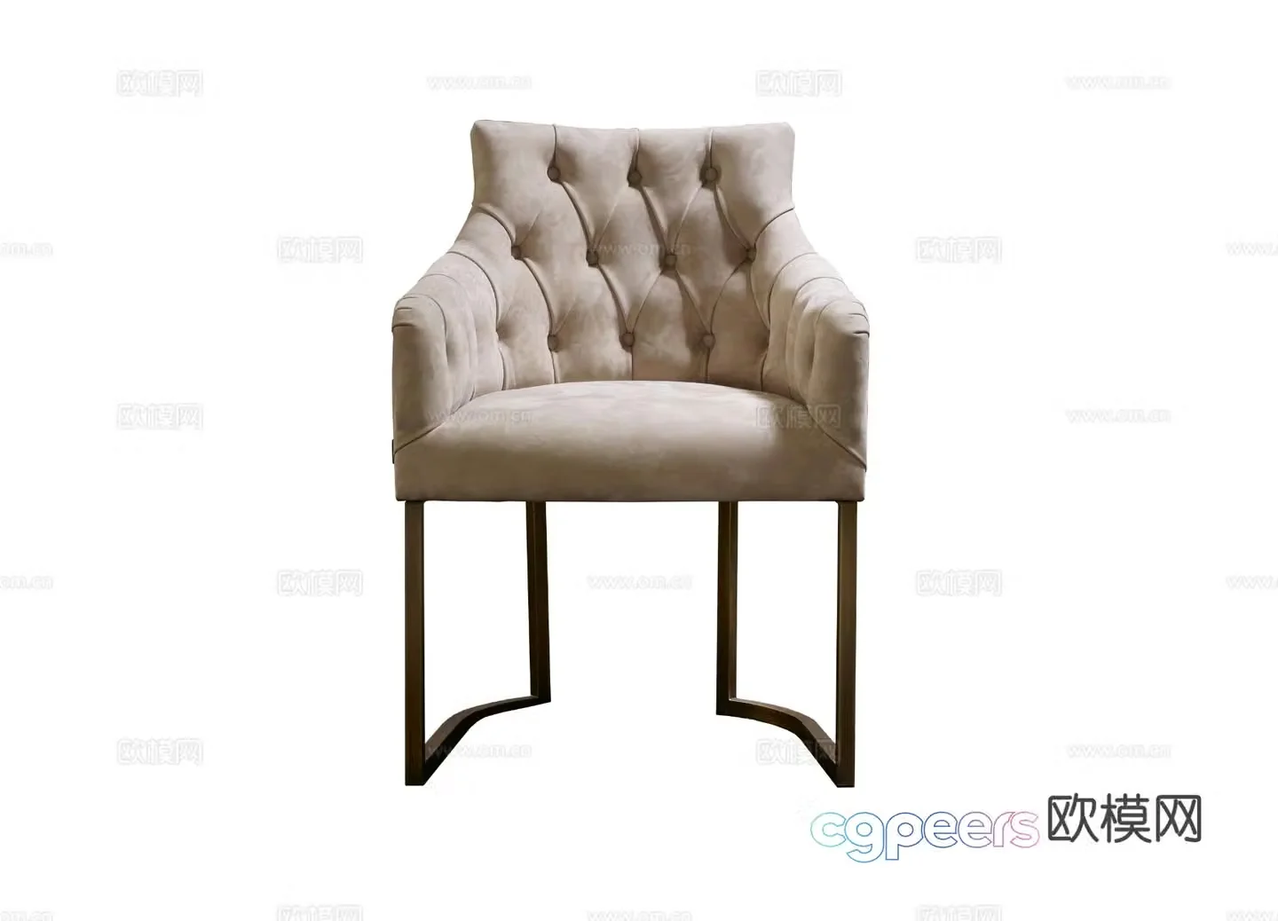 Rugiano Taka Dining Chair 3d Model