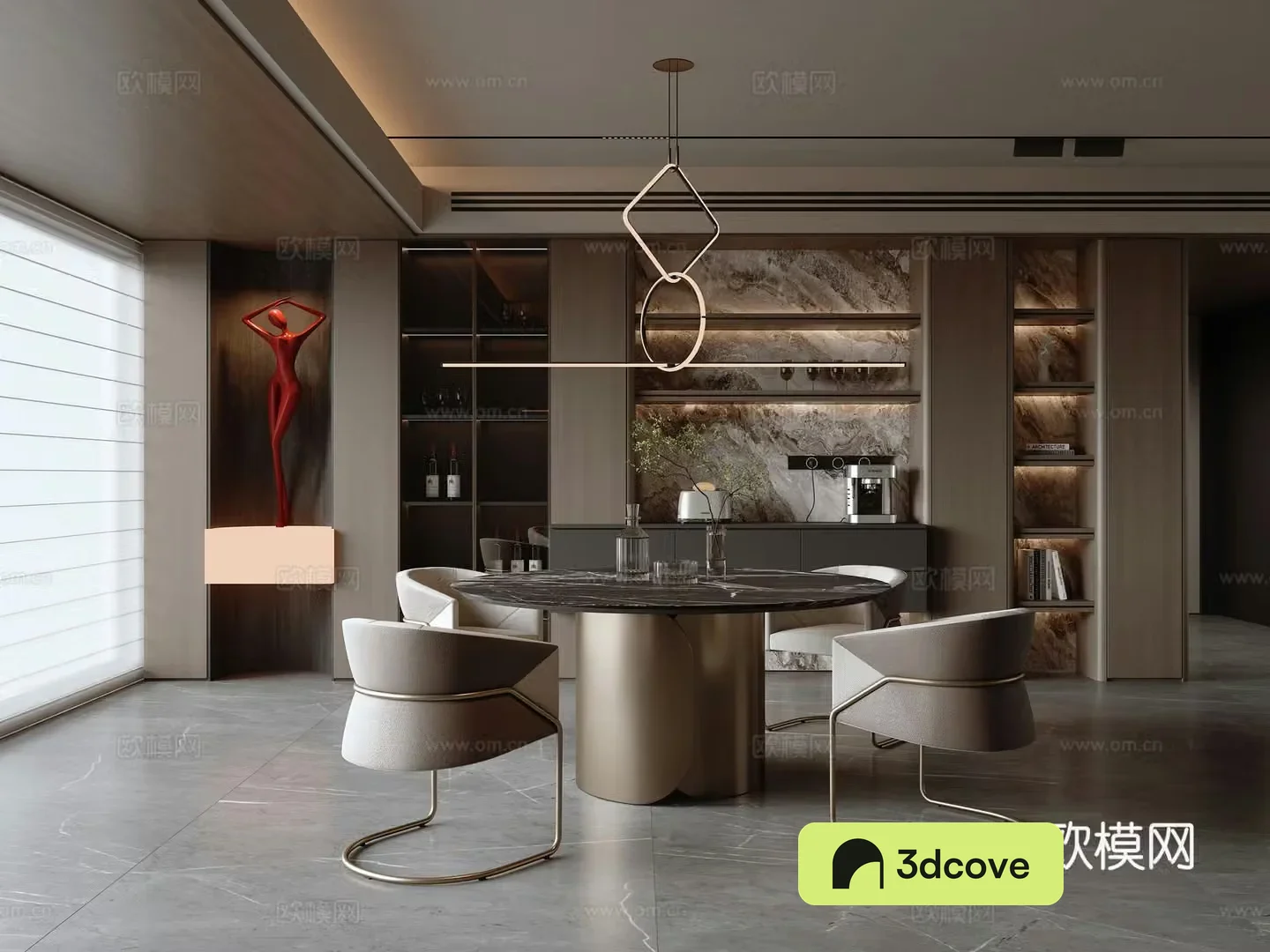 Modern Italian restaurant
