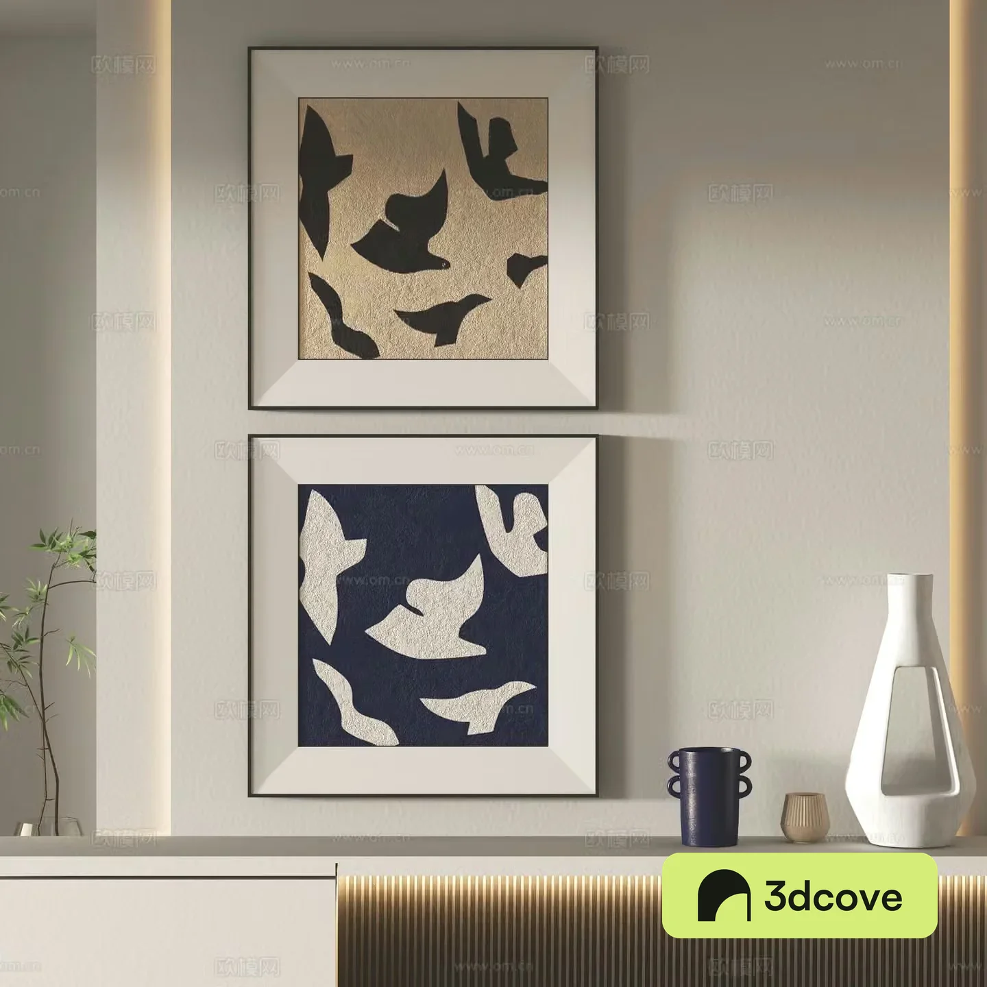 Wabi-sabi painting decorative painting texture painting hanging painting