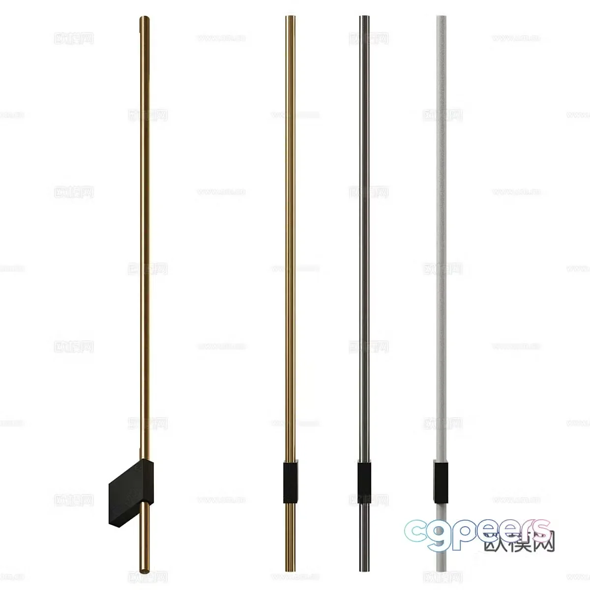Special shape floor lamp 3D model