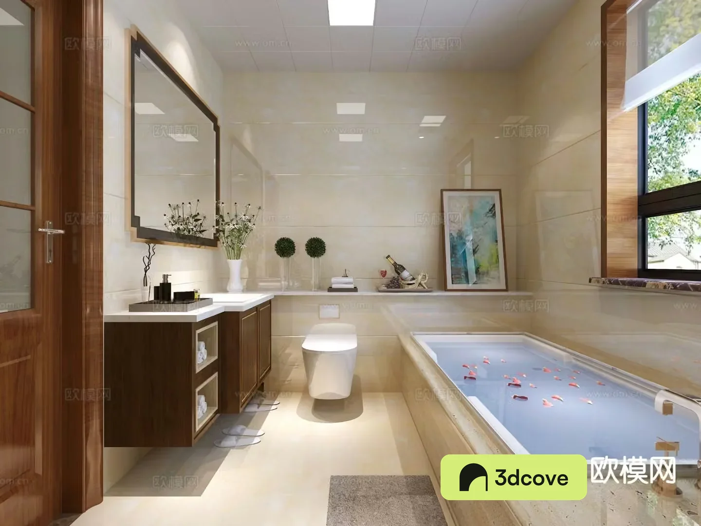 New Chinese style bathroom