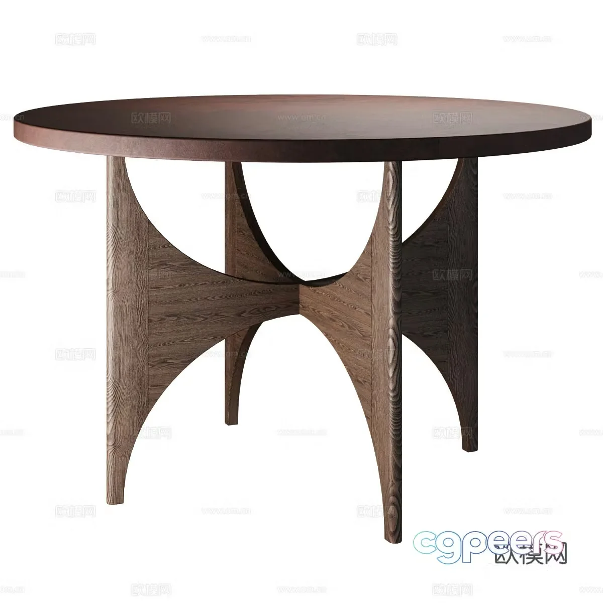 Nordic simple coffee table 3D model
