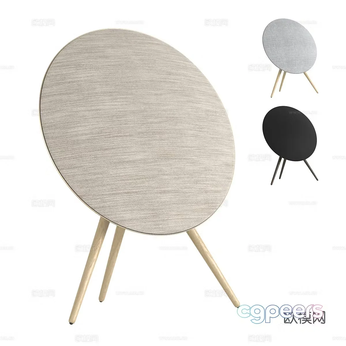 Modern Bang&Olufsen Beosound A9 speaker 3d model
