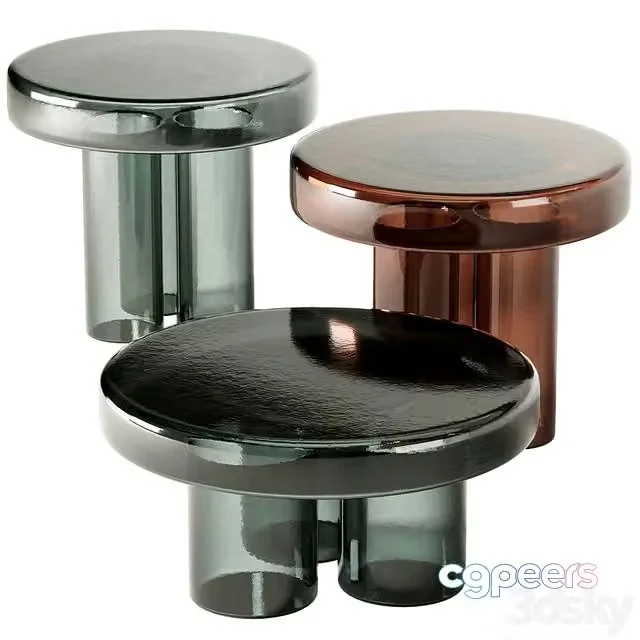3ds Max Free – Miniforms Soda Coffee & Side Tables 03