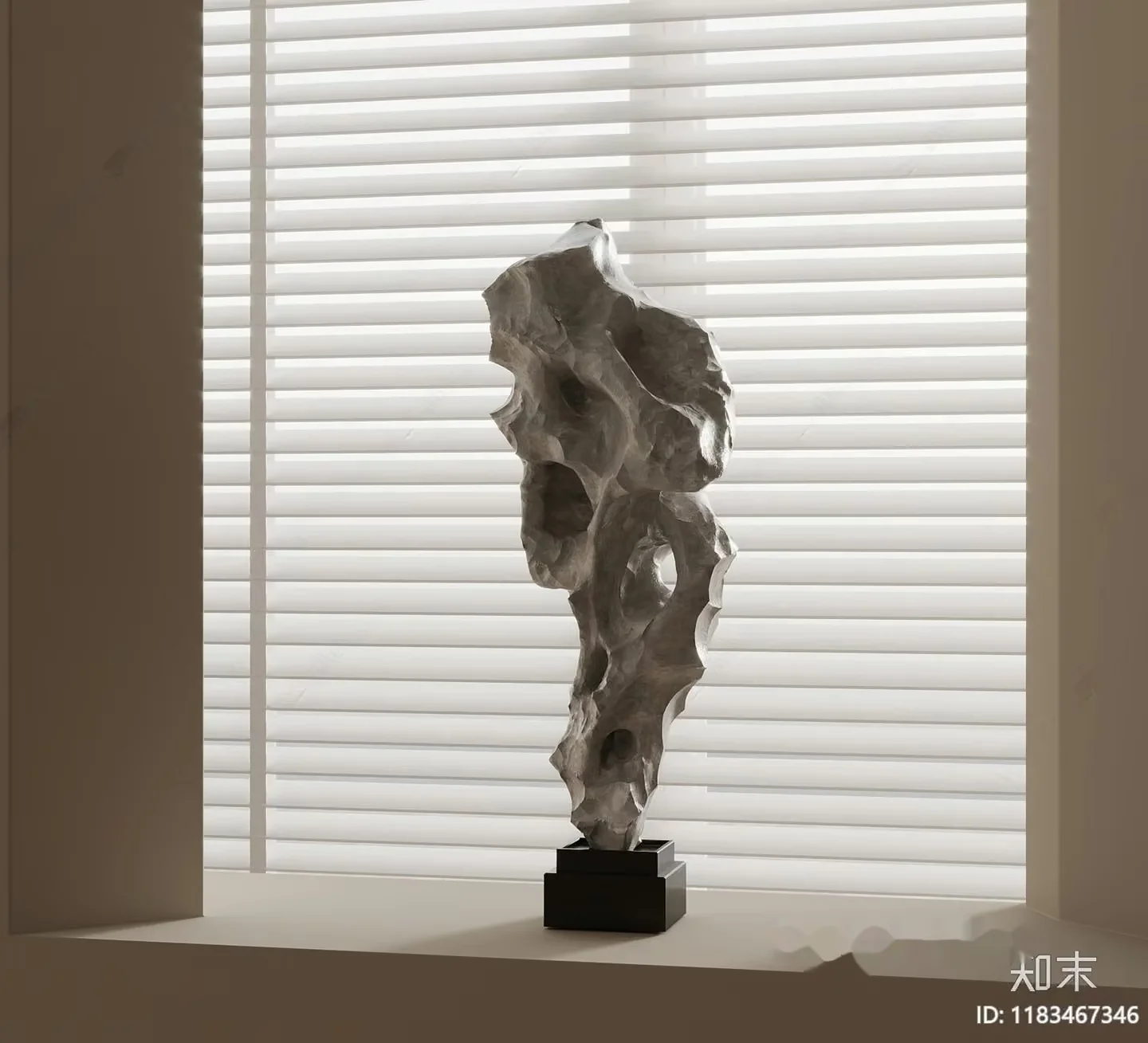 Modern Art Piece 3D Model – 13693 – VRAY Render