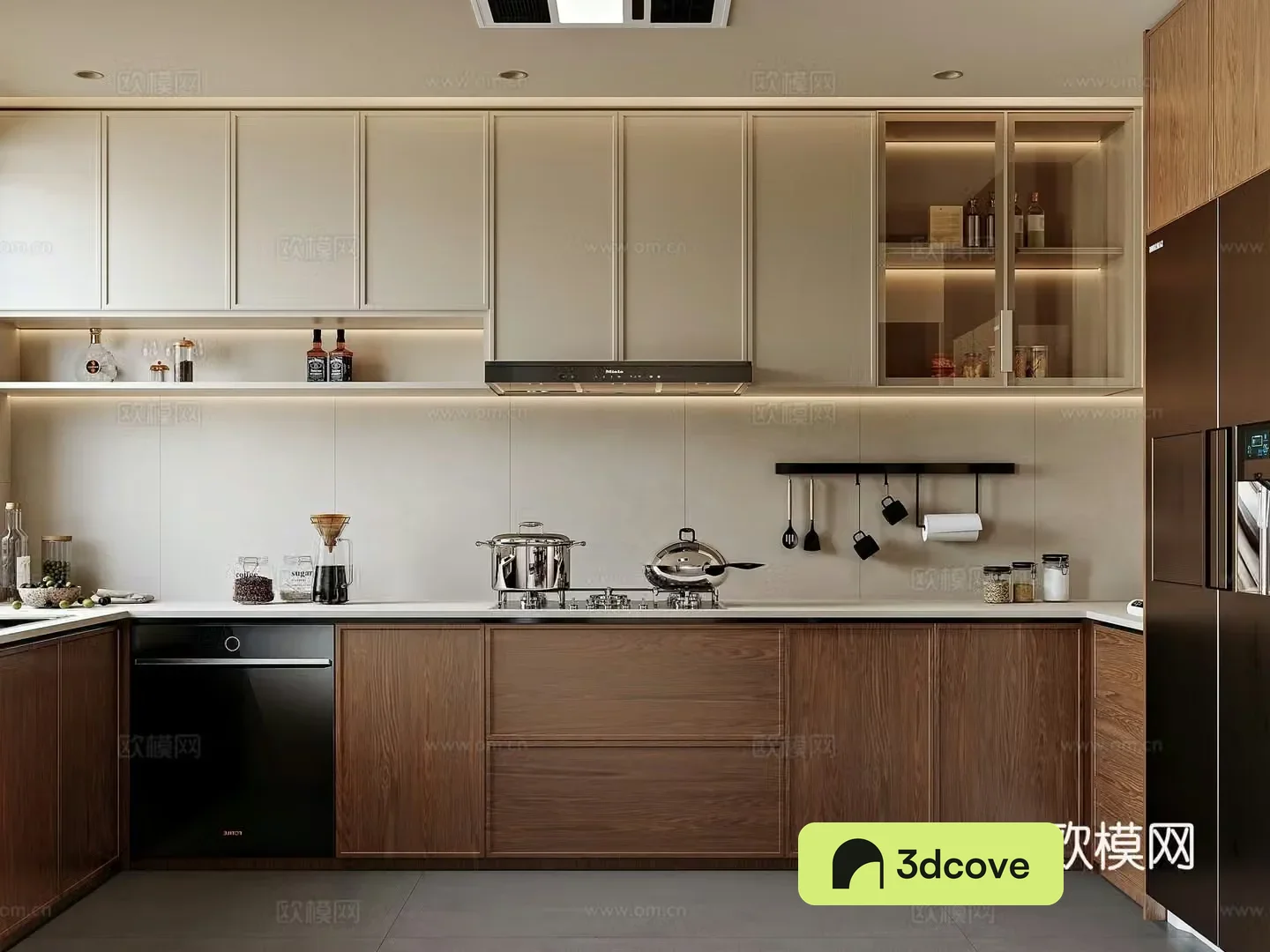 New Chinese style home kitchen