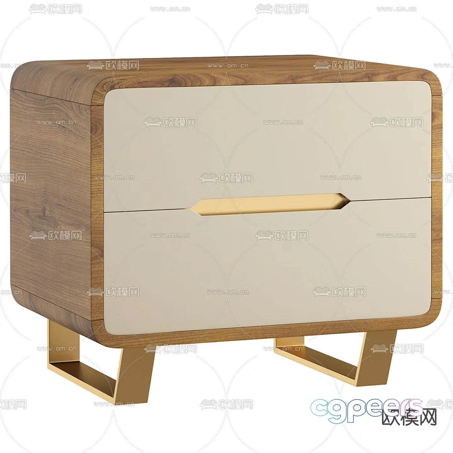 bedside table 3d model