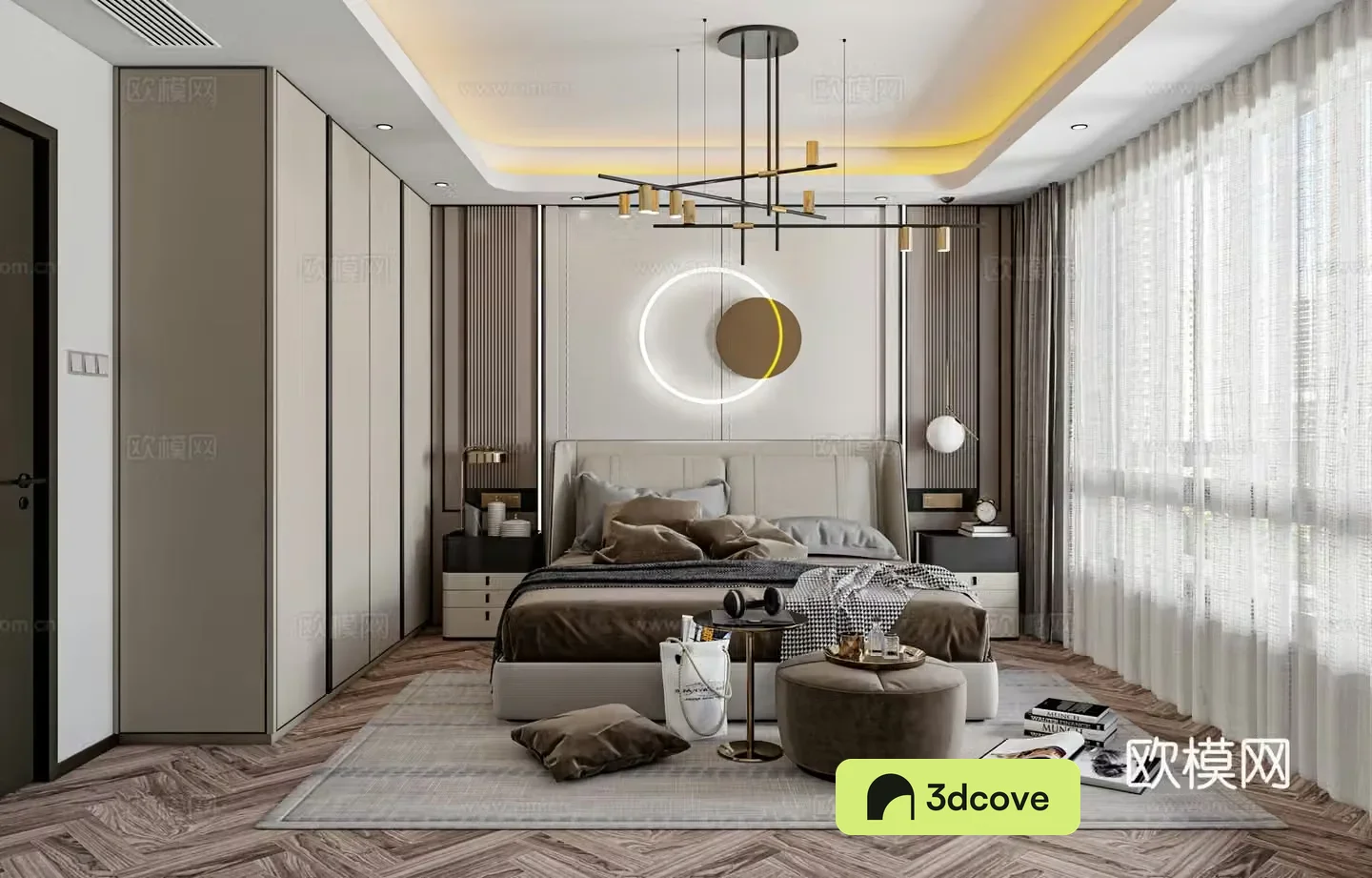 Modern bedroom