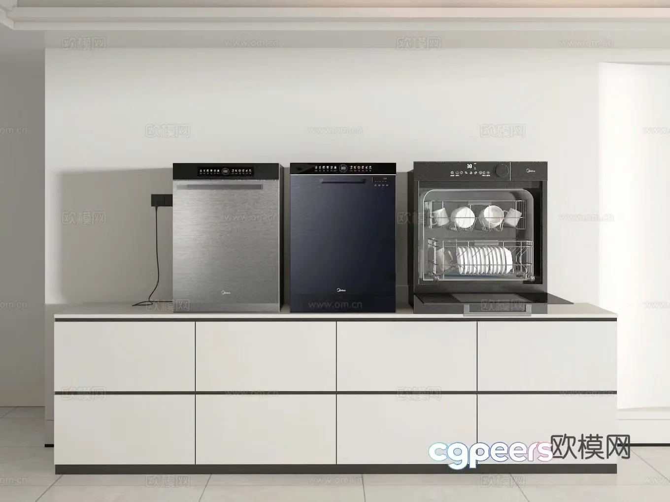 Dishwasher 3d model