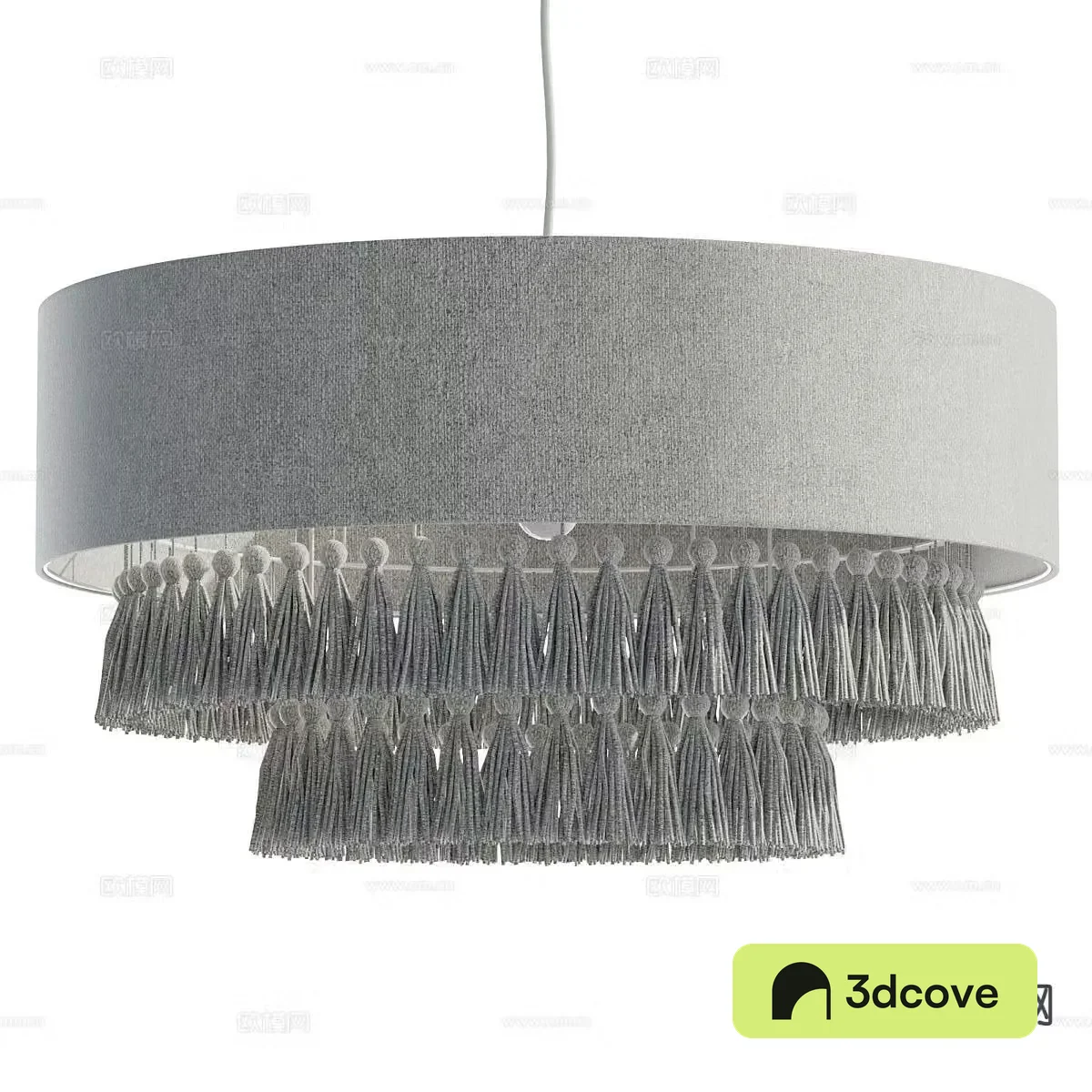 French tassel chandelier