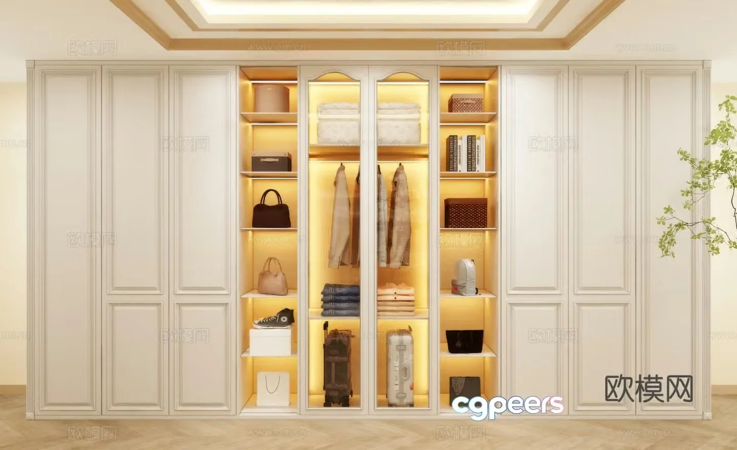 Wardrobe Design Wardrobe Wardrobe Chair Bedroom Wardrobe Hotel Wardrobe 3D Model