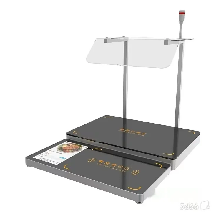 A Digital Scale With A Glass Top 3D Model – 18604 – VRAY Render