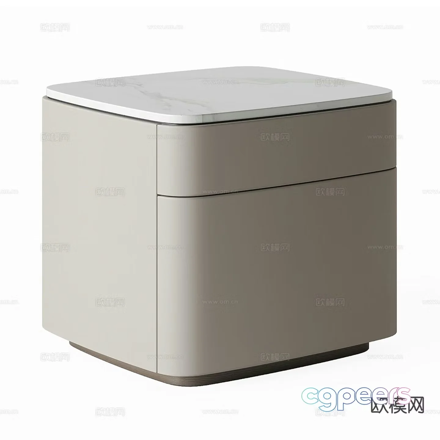 Lema bedside table 3d model