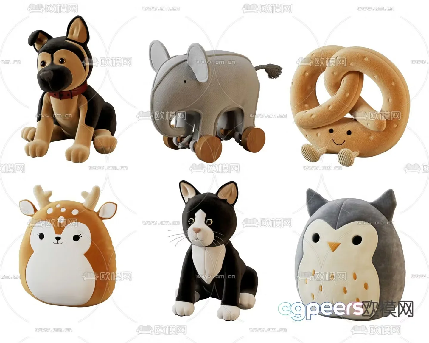 children’s toys doll doll 3d model