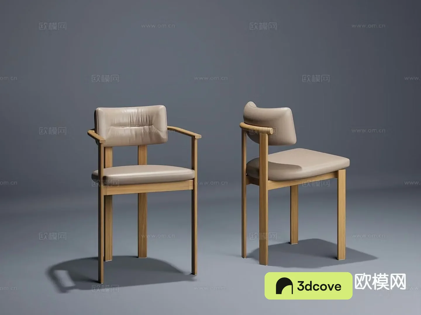 PILLAR By favius â€‹â€‹chair single chair dining chair 3d model