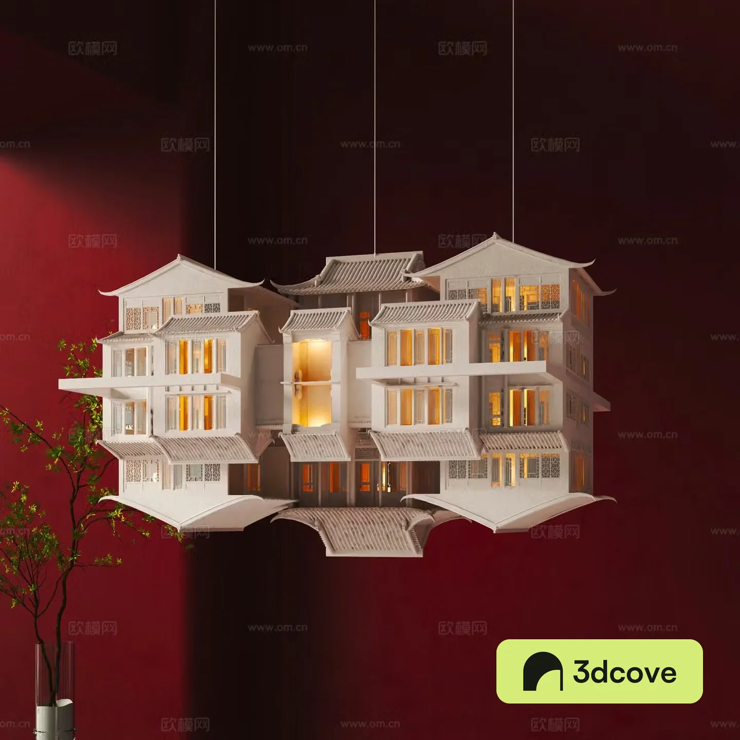 New Chinese creative chandeliers