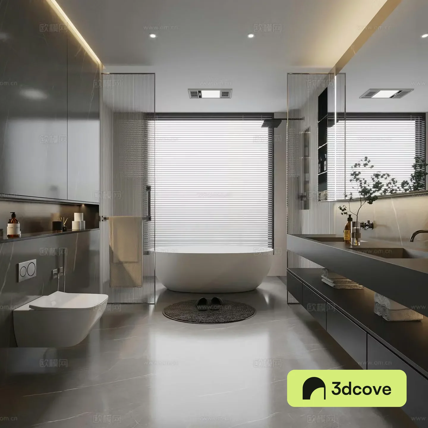 Modern Italian bathroom