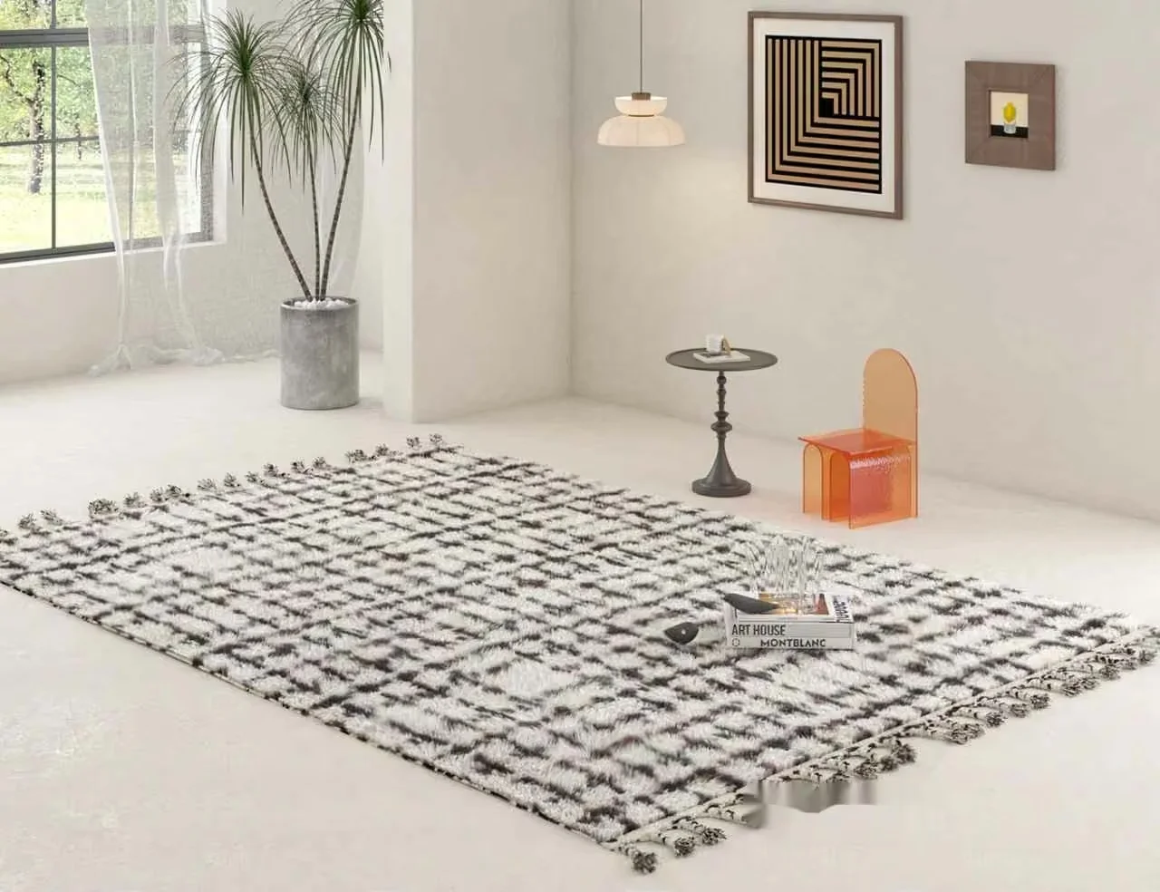 Modern Living Room 3D Model – 7526 – VRAY Render