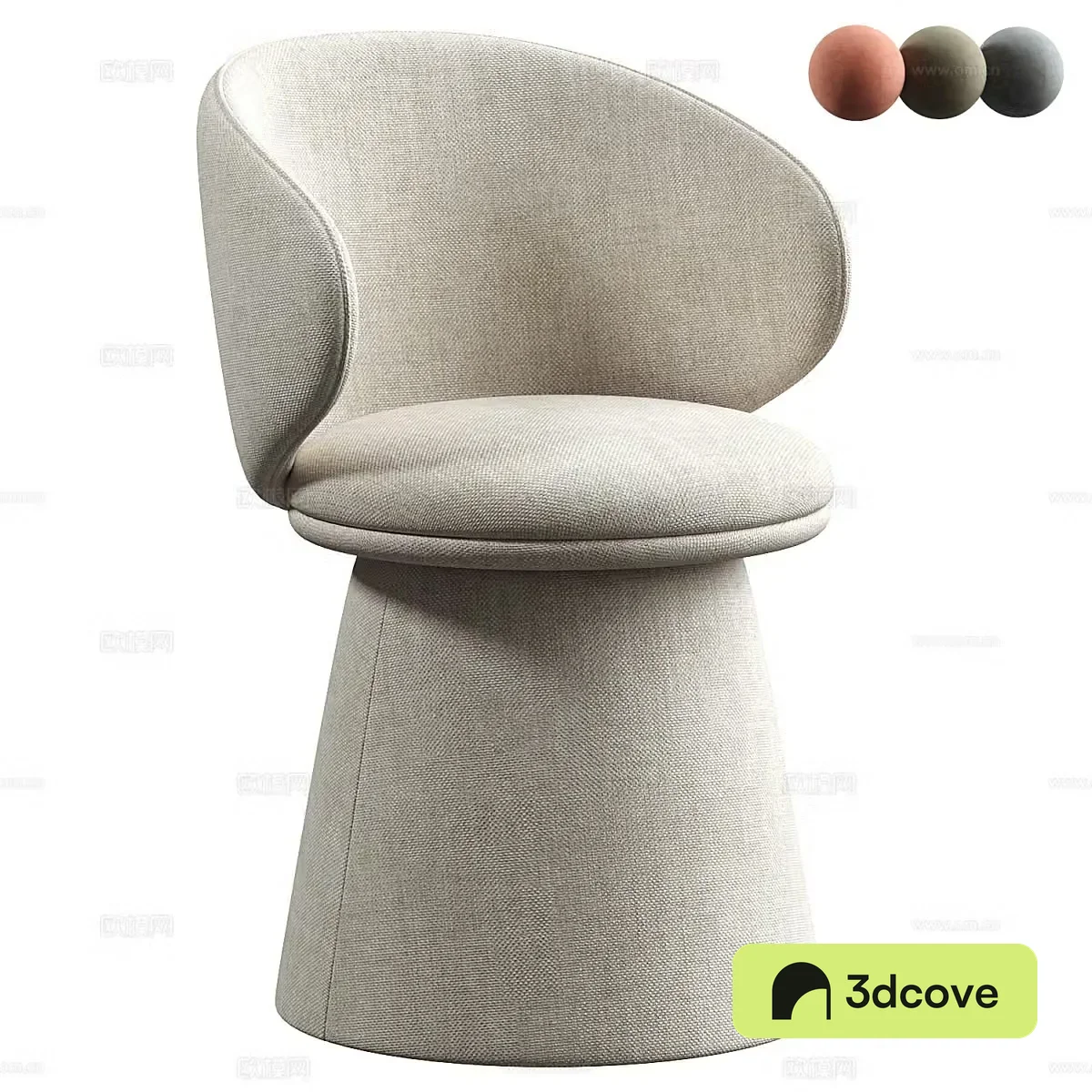 Modern Italian Belle Tub Armchair