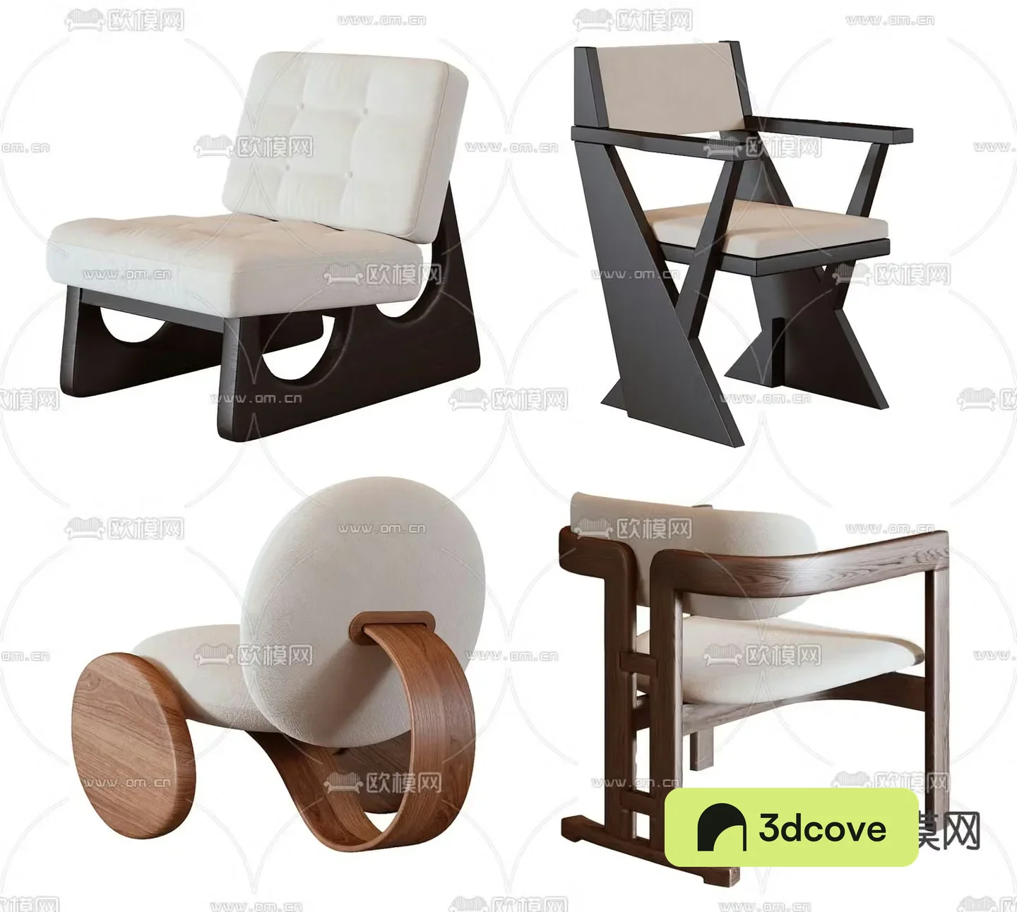 Wabi-sabi sofa chair leisure chair armchair