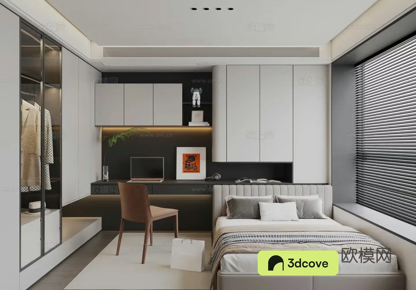 Modern tatami bedroom