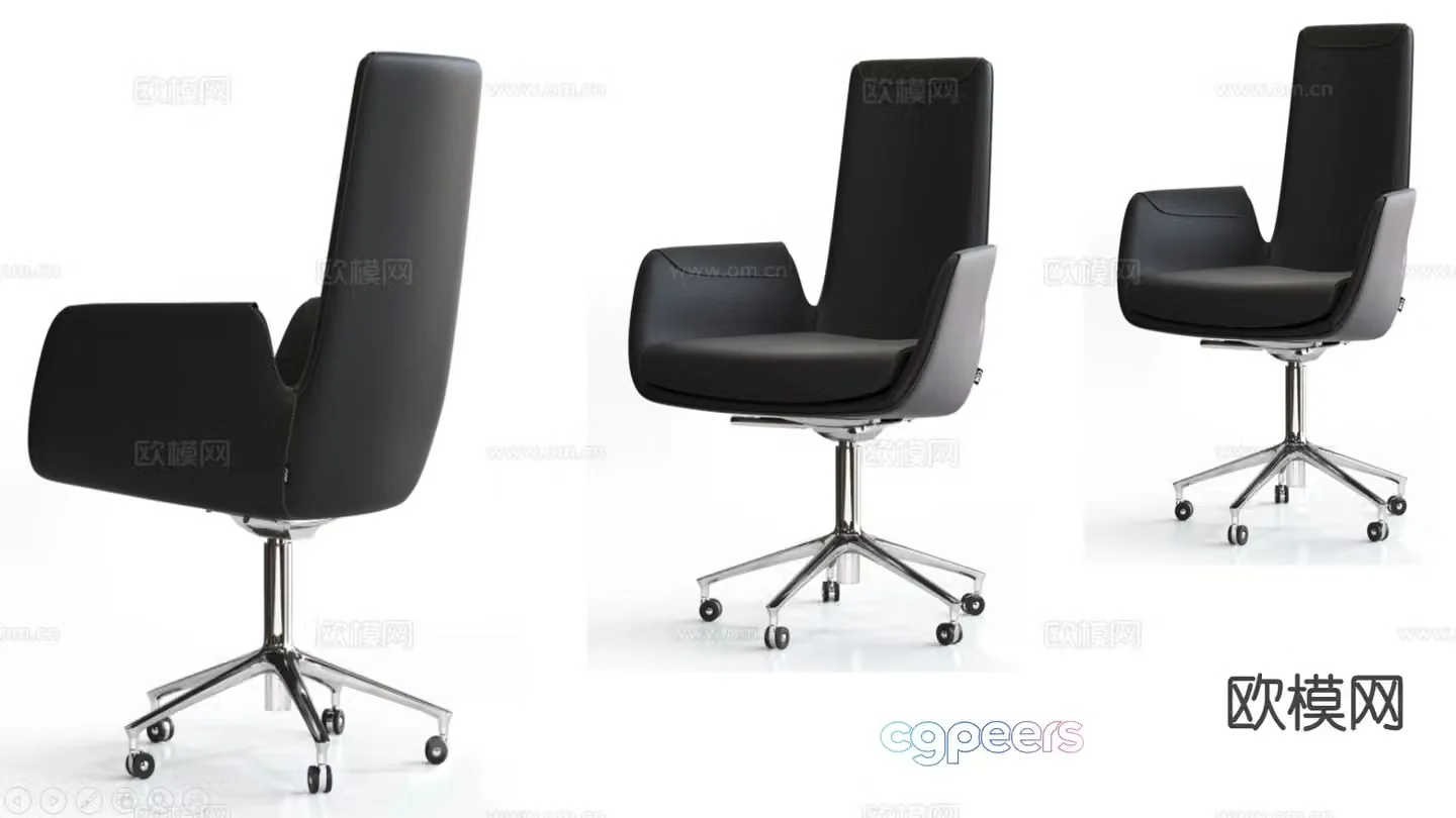 Office chair executive chair boss chair 3d model
