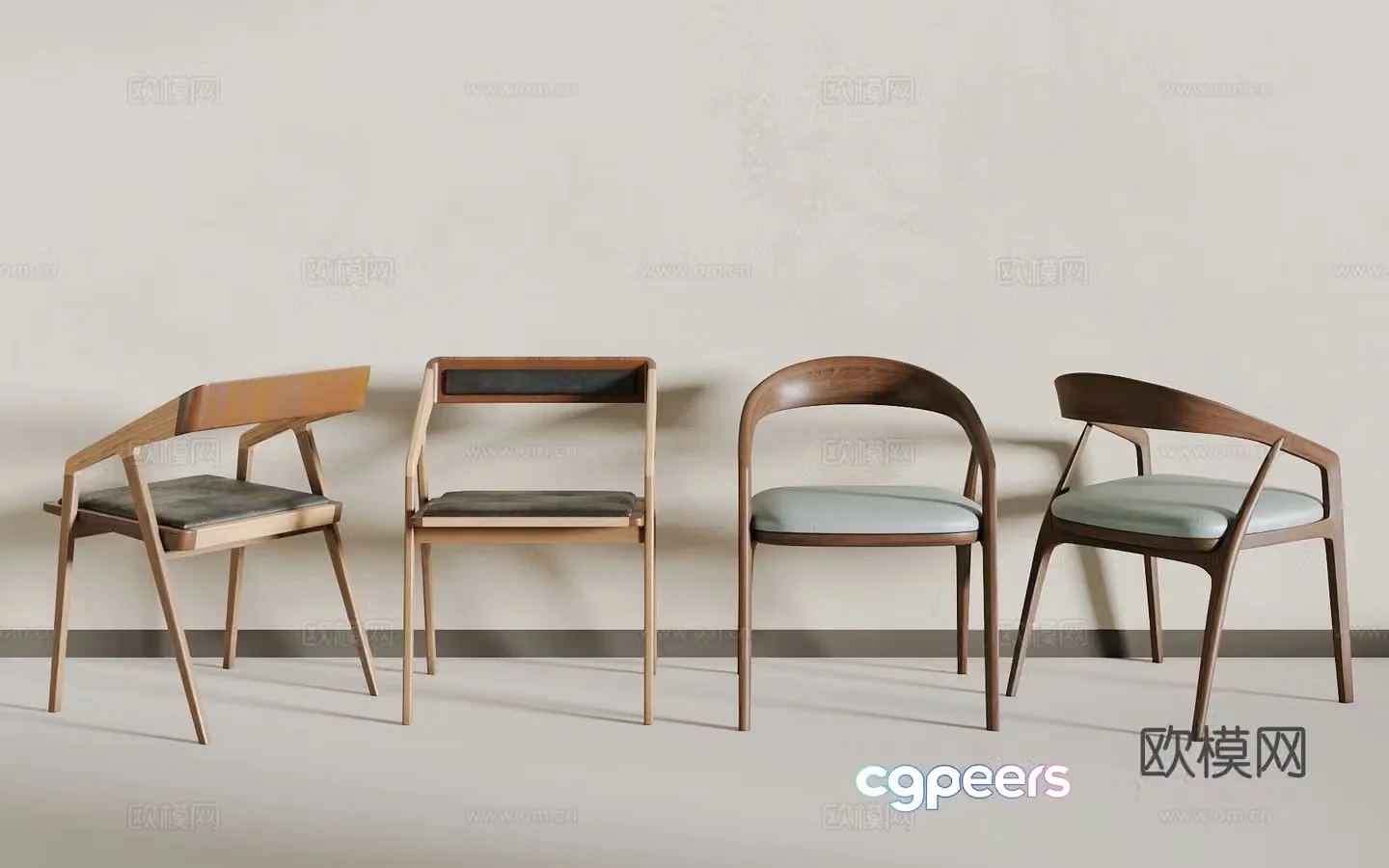 New Chinese-style seat 3D model