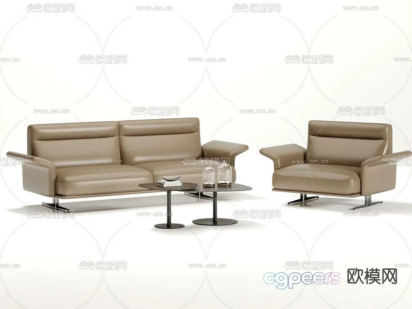 Office sofa 3d model