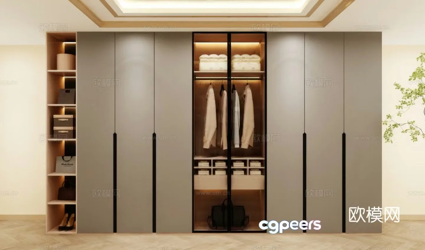 Wardrobe design Wardrobe renderings Wardrobe wardrobe design Wardrobe cabinet 3d model