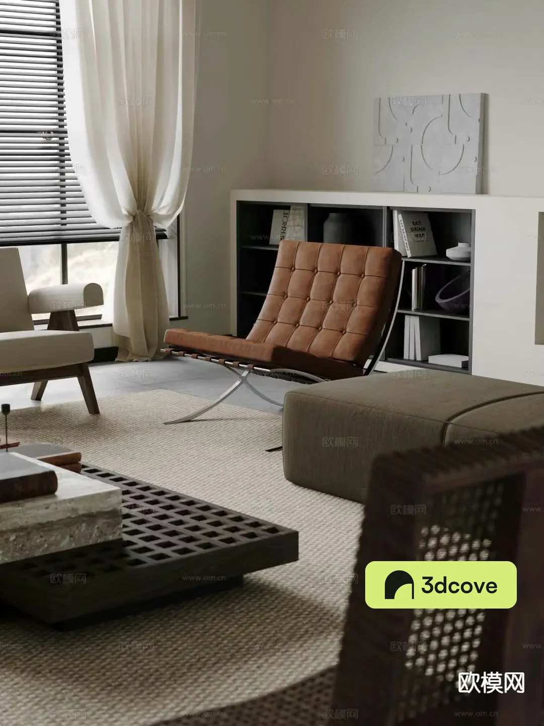 Modern chair leisure chair