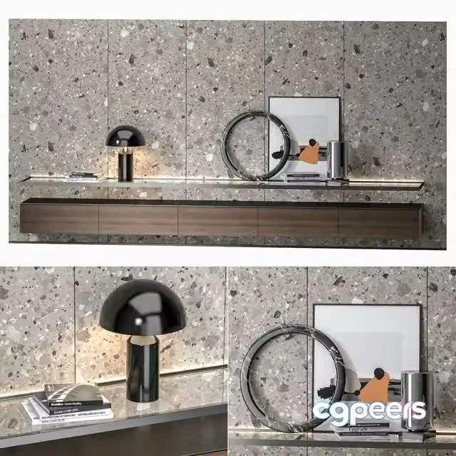 3ds Max Free – Wall console