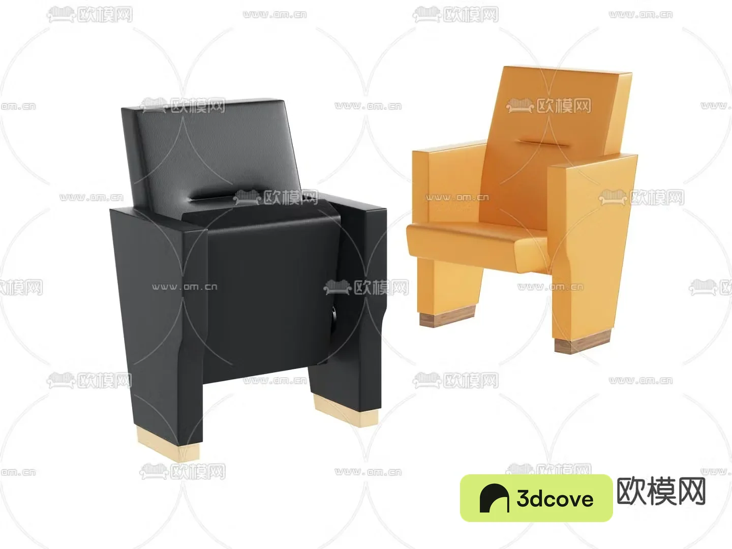 Cinema chair Public chair Folding chair