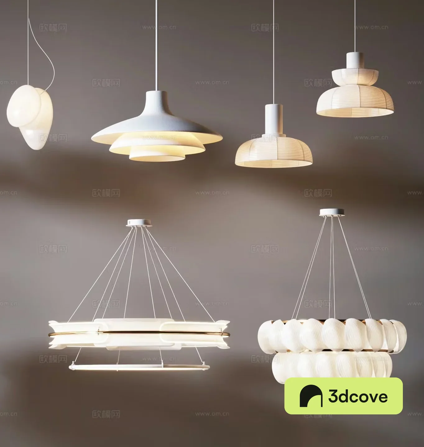 Wasabi Chandelier Combination Chandelier Modern Chandelier Modern Chandelier Small Chandelier 3D Model