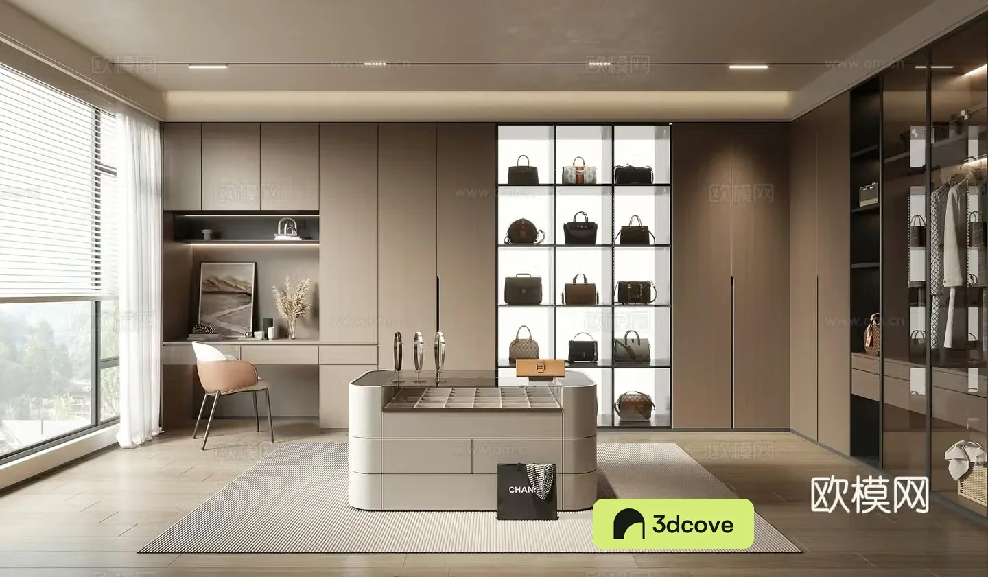 Modern Italian wardrobe