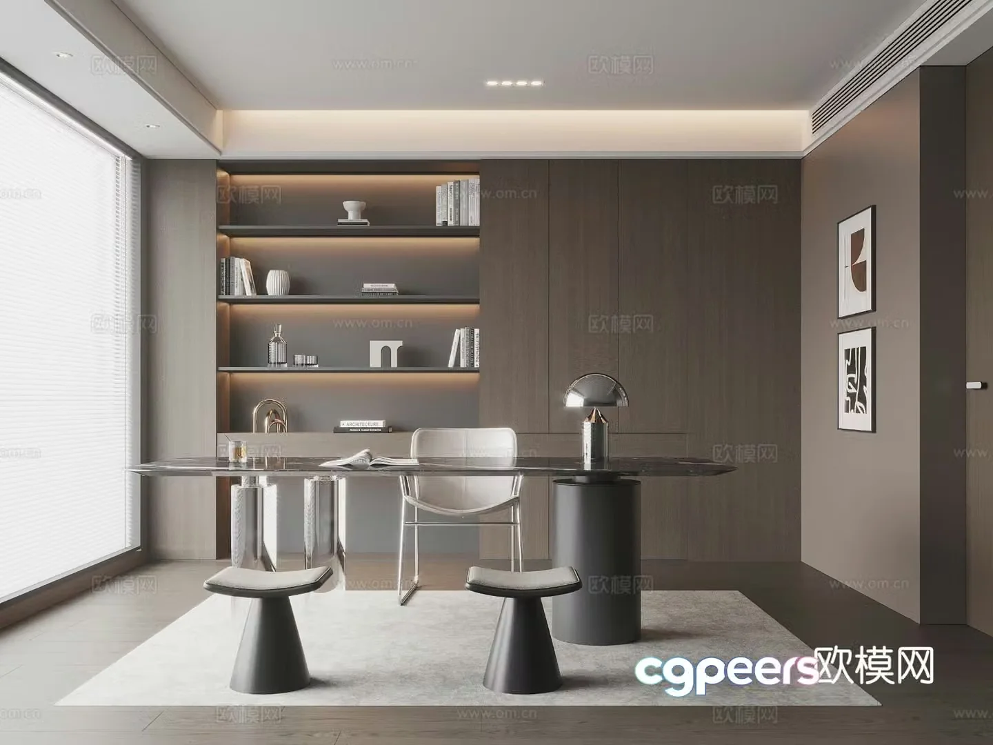 Italian study 3D model
