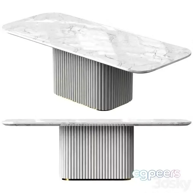 3ds Max Free – Cazarina Dining table WINTON