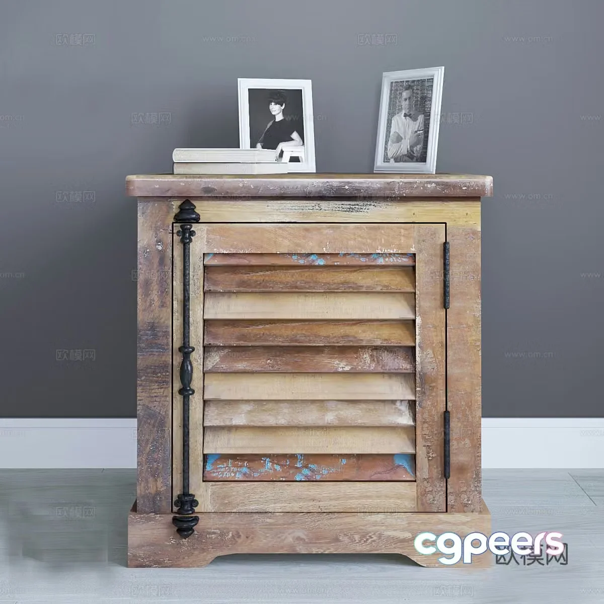 3d model of bedside loft