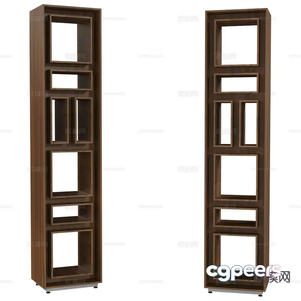 Porada bookcase 3d model