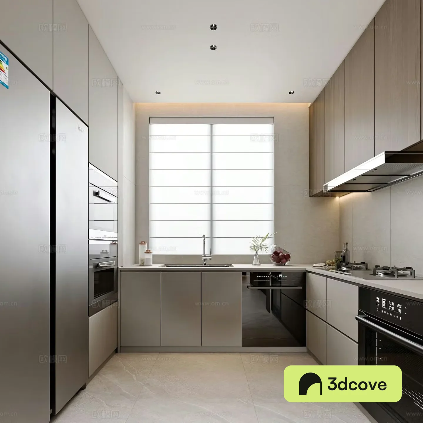Modern style home kitchen