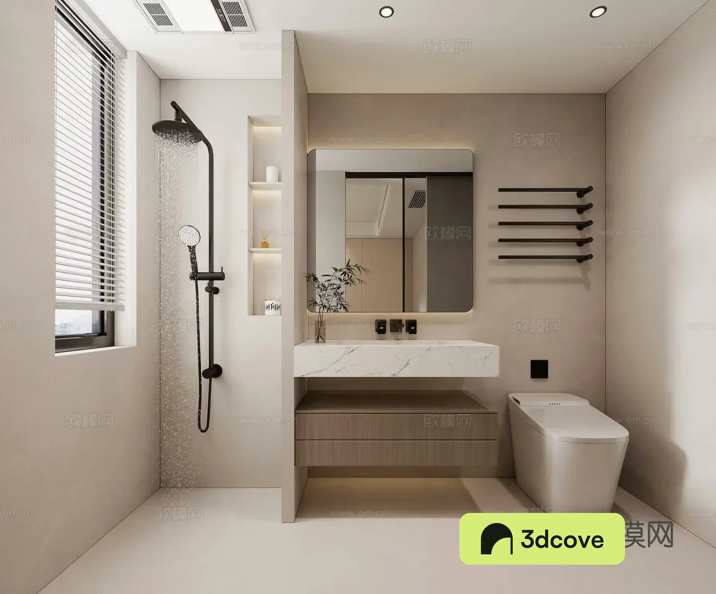 Modern bathroom