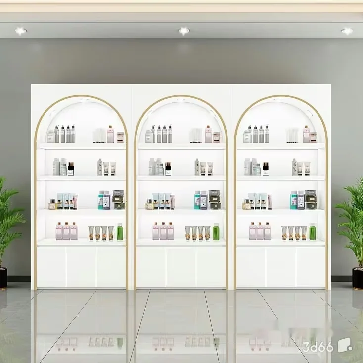 Gold Shelving Units 3D Model – 22742 – VRAY Render