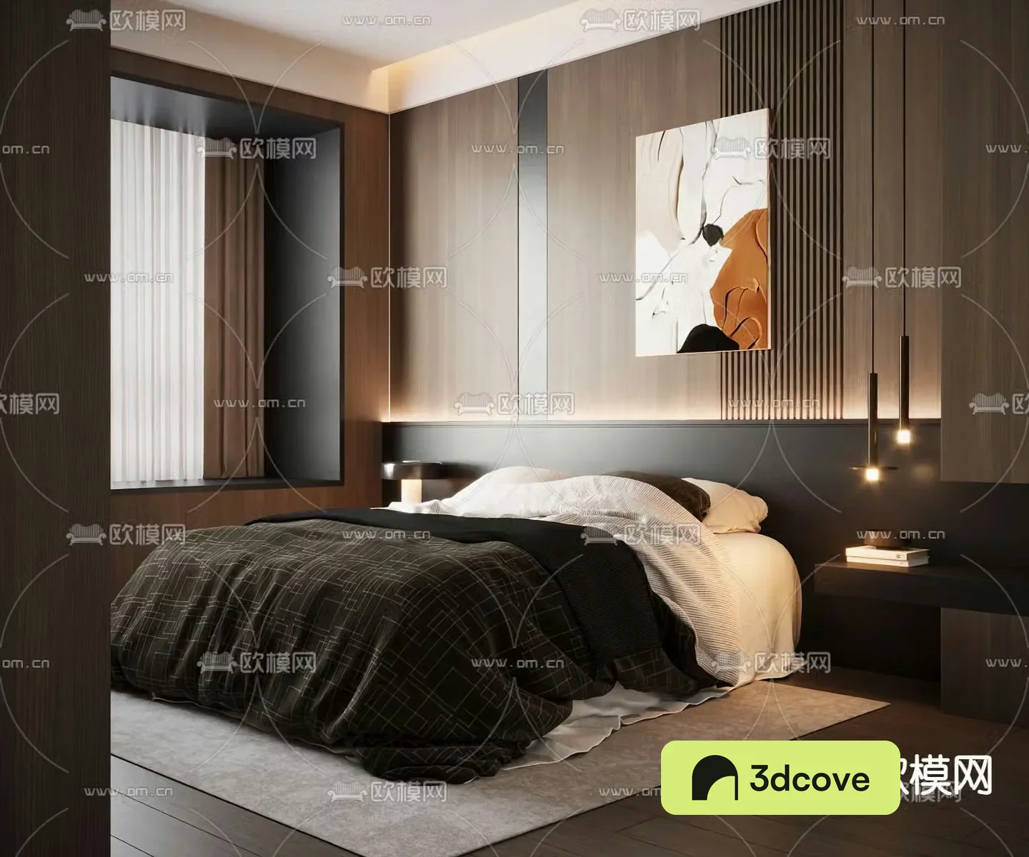 Italian double bed