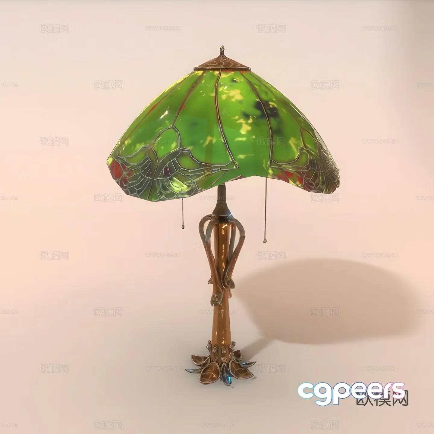 Wabi Sabi desk lamp art desk lamp 3d model