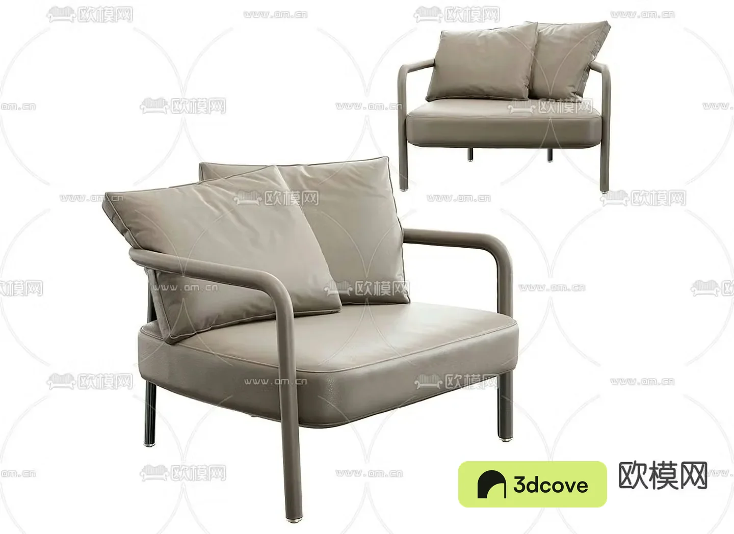 B&B italia modern casual single chair