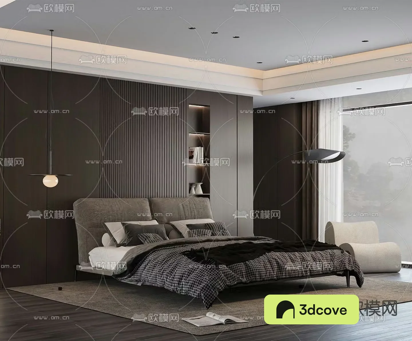 Italian double bed