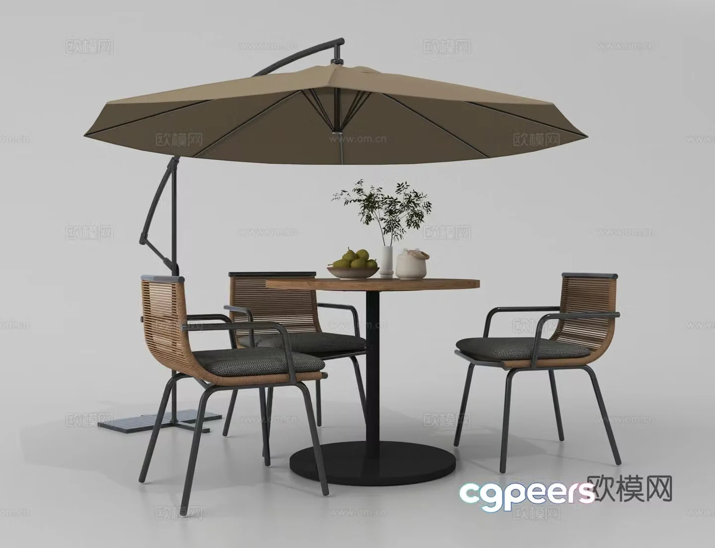 Outdoor tables and chairs camping tables and chairs 3d model