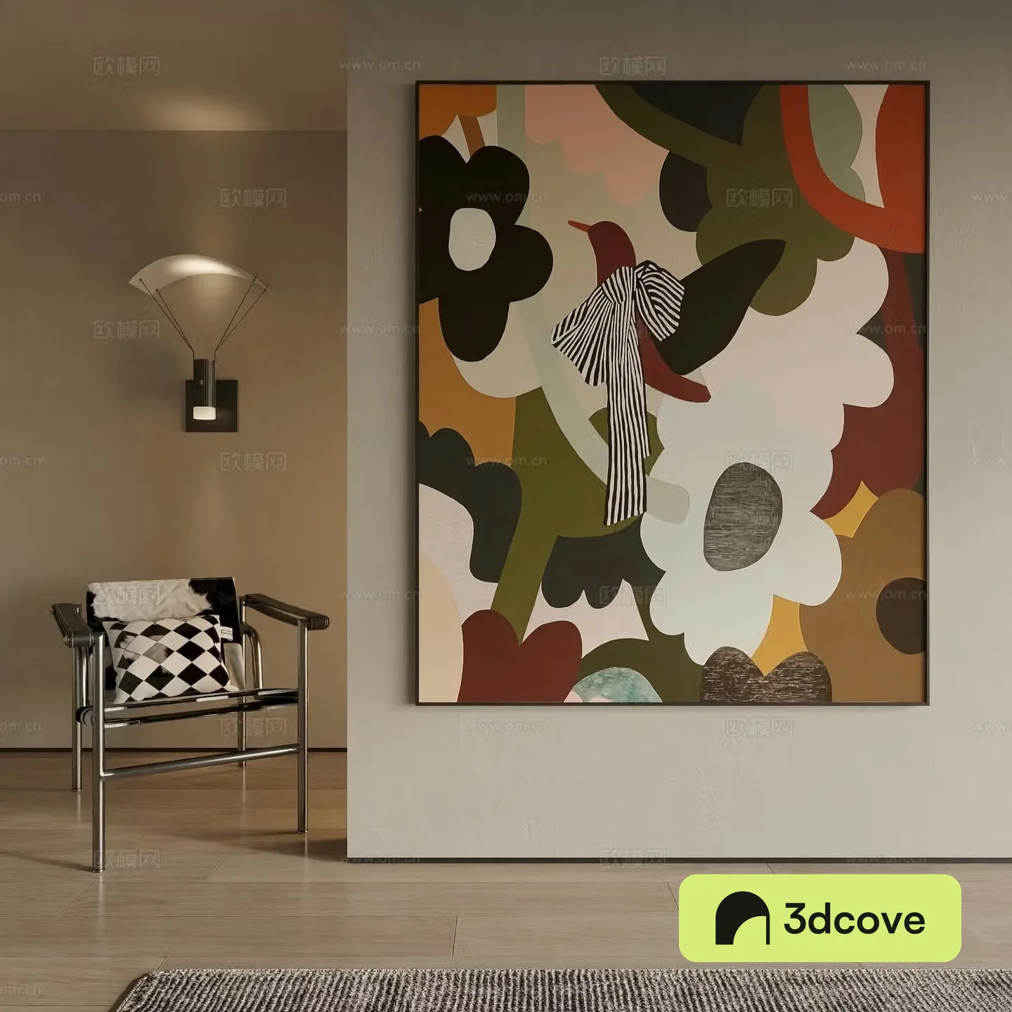 Modern decorative painting