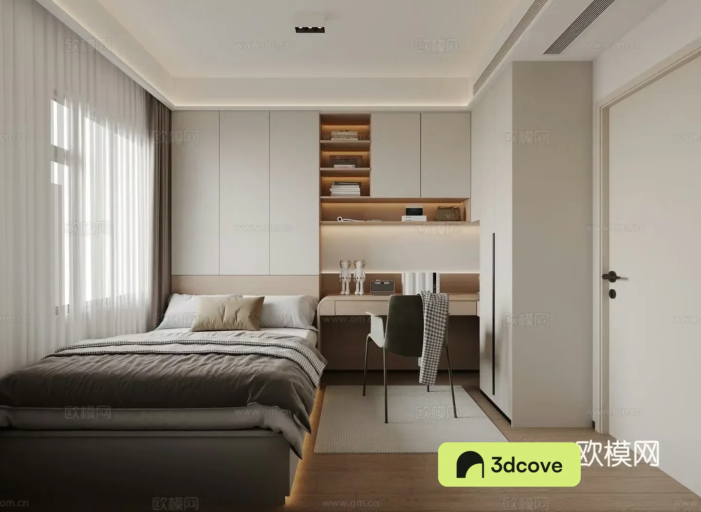 Modern bedroom Tatami room