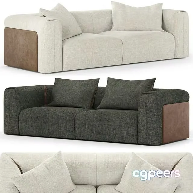 3ds Max Free – Turri SOUL Sofa