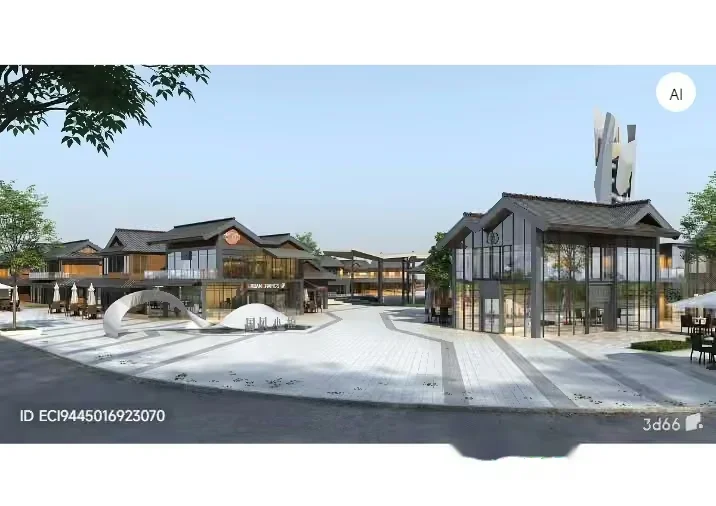 A Modern Architectural Design 3D Model – 12046 – VRAY Render